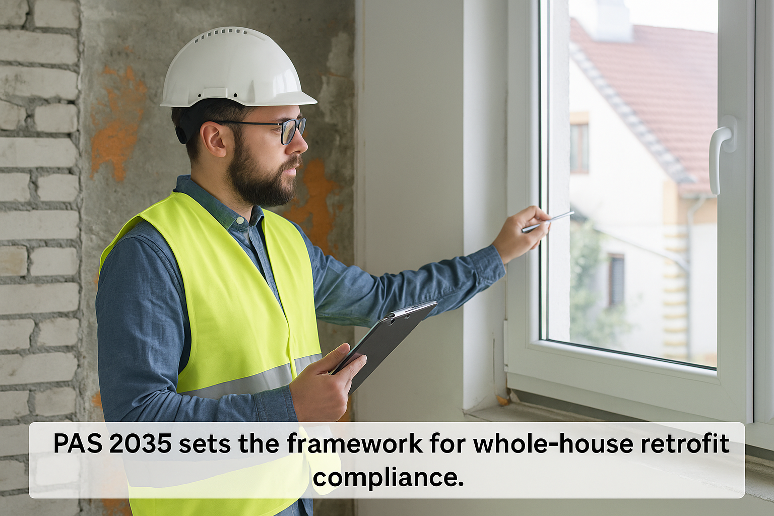 Retrofit professionals carrying out energy-efficiency work in London homes under ECO4 and SHDF programmes